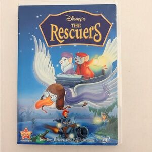 Disney's The Rescuers DVD with Blue and Green Cover